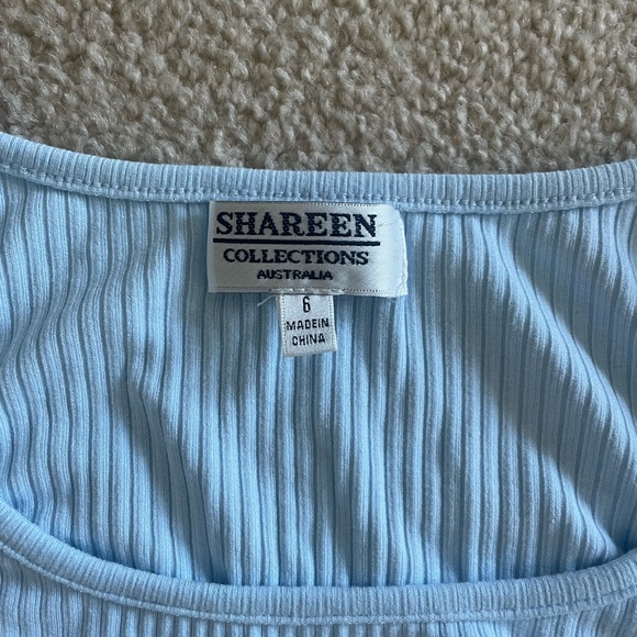 BLUE MAXI DRESS - Picture 4 of 5